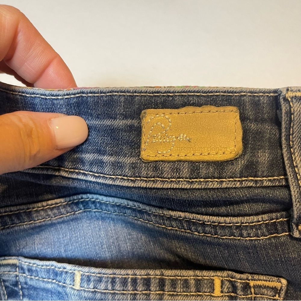 PAIGE Blue Straight Leg Jeans Classic Denim‎ *P0280 - Picture 6 of 8